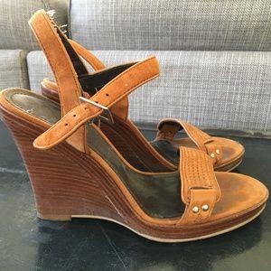 Calvin Klein Keira Ankle Strap Wedges